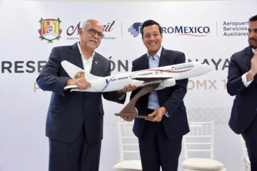 Aerom&eacute;xico ya est&aacute; en Tepic