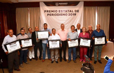 El premio estatal de periodismo